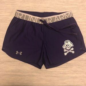 Purple ECU Under Armour Shorts